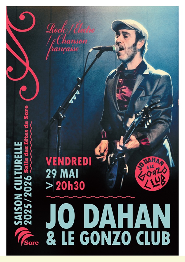 Concert "Jo Dahan et le Gonzo Club" saison cul ...
