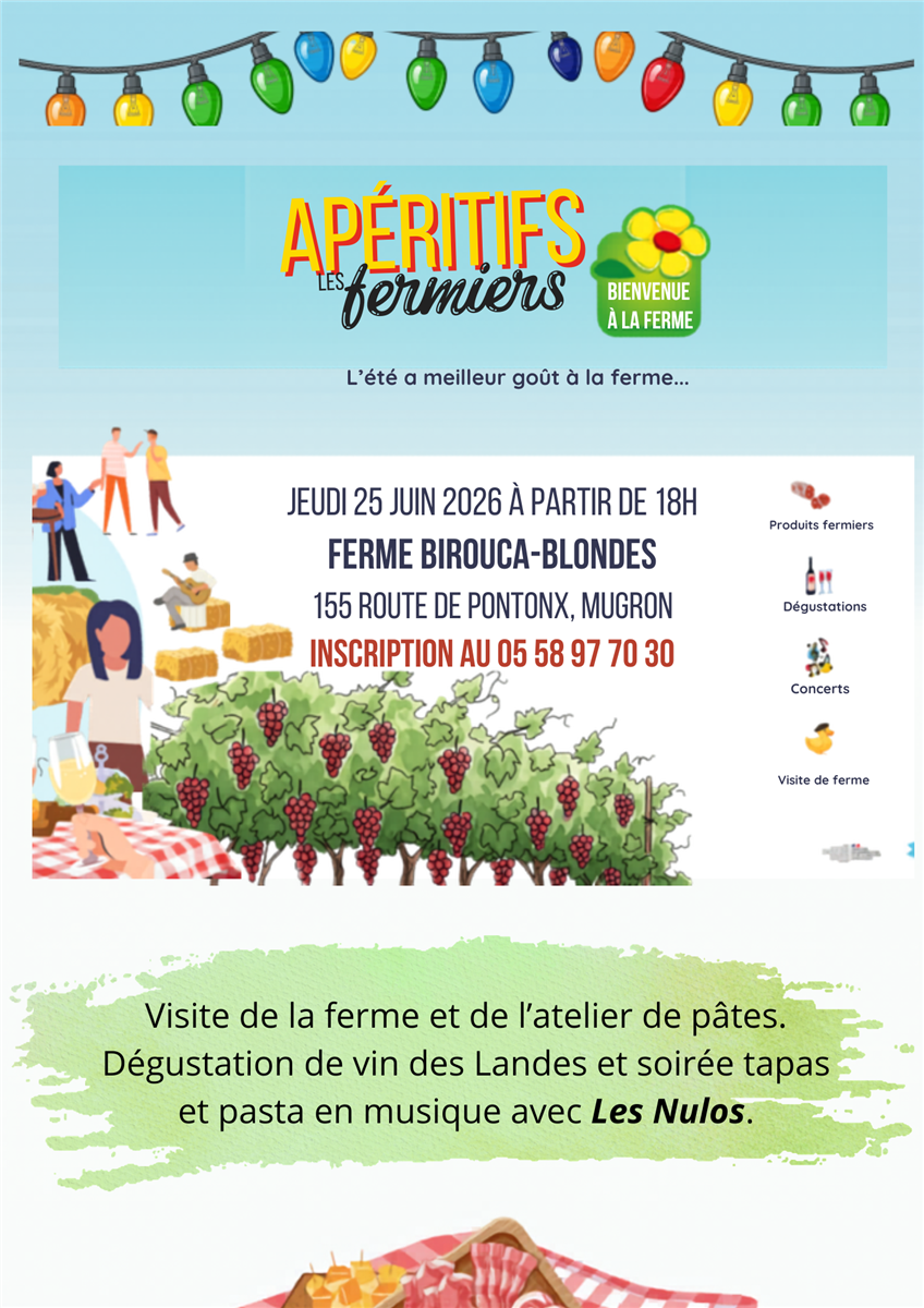 Apéritif fermier