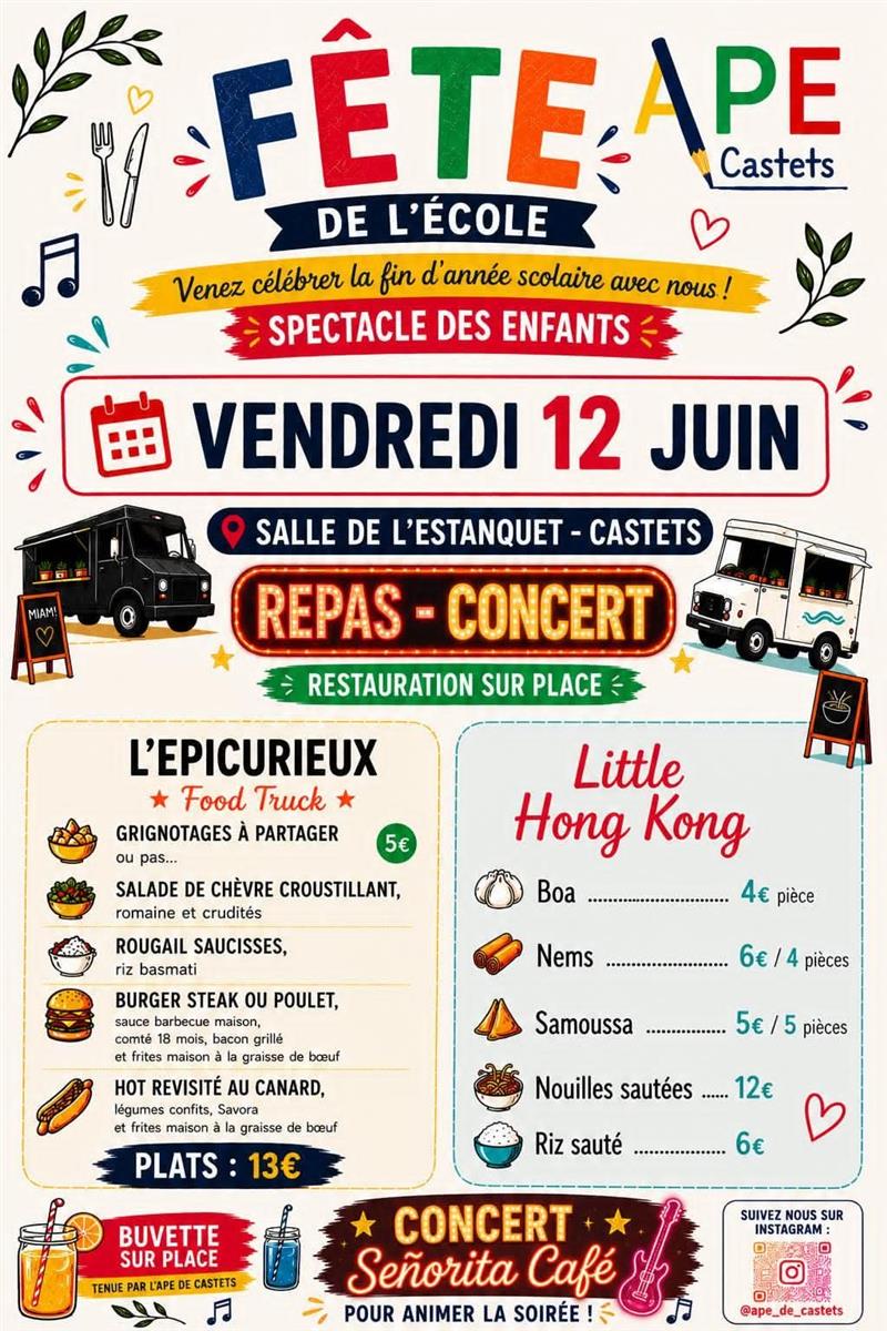 Fête de l'école