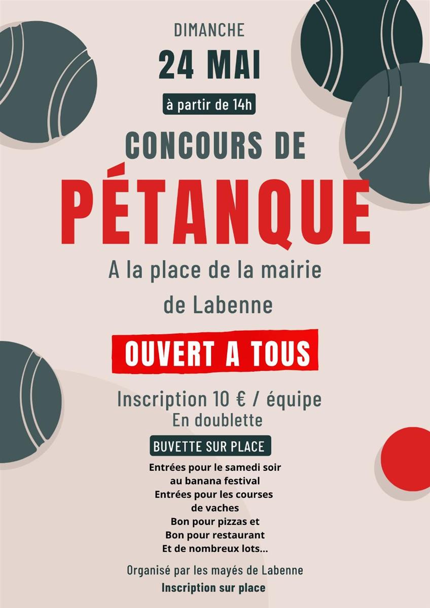 Concours de Pétanque