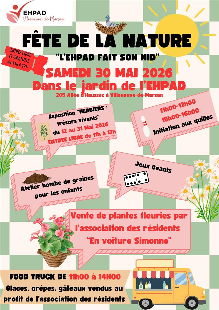 Fête de la Nature : l'EHPAD fait son nid