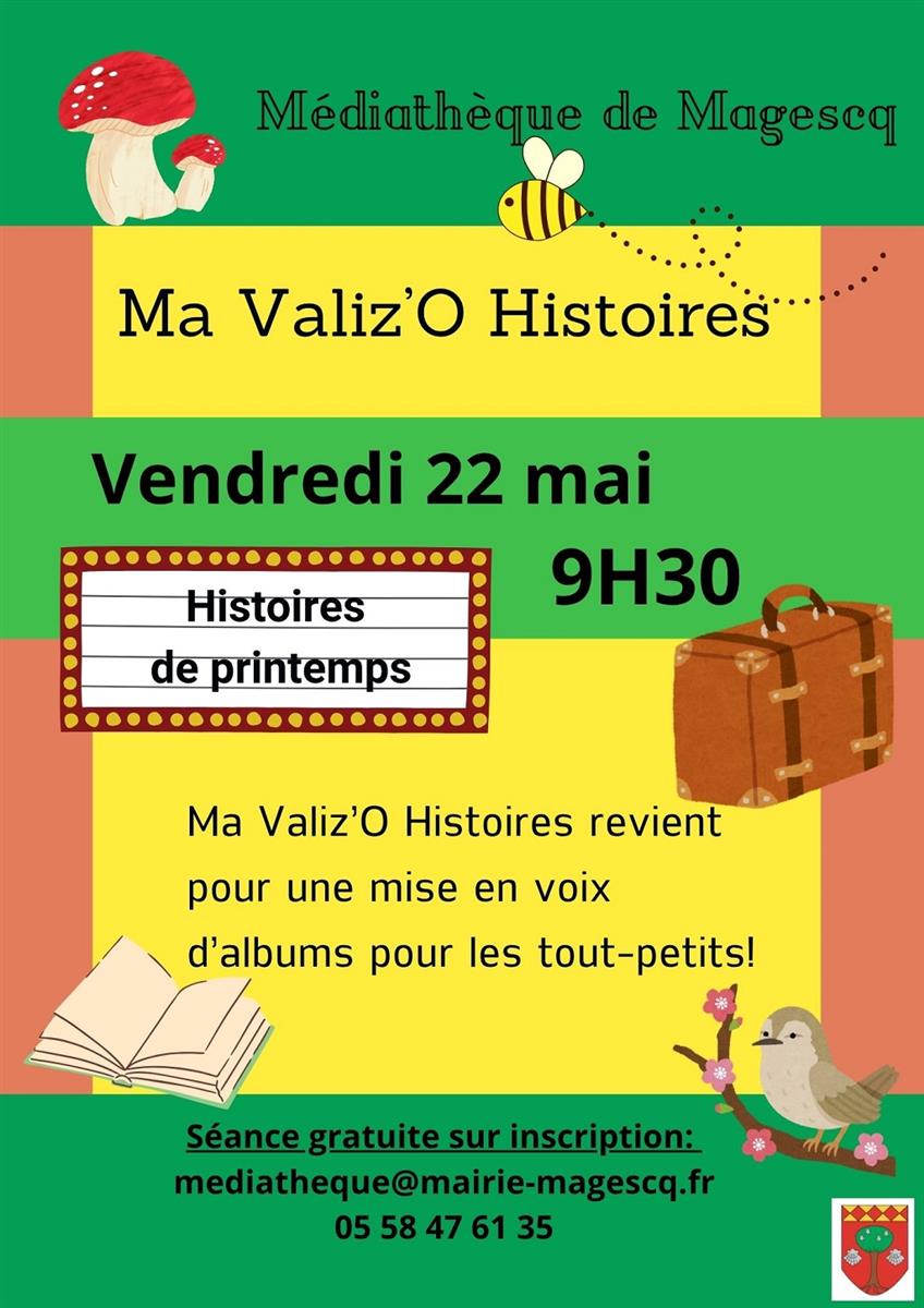 Ma Valiz'O Histoires