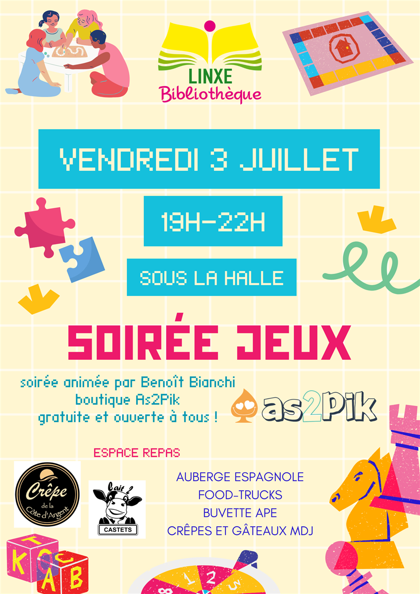 Soirée jeux de société