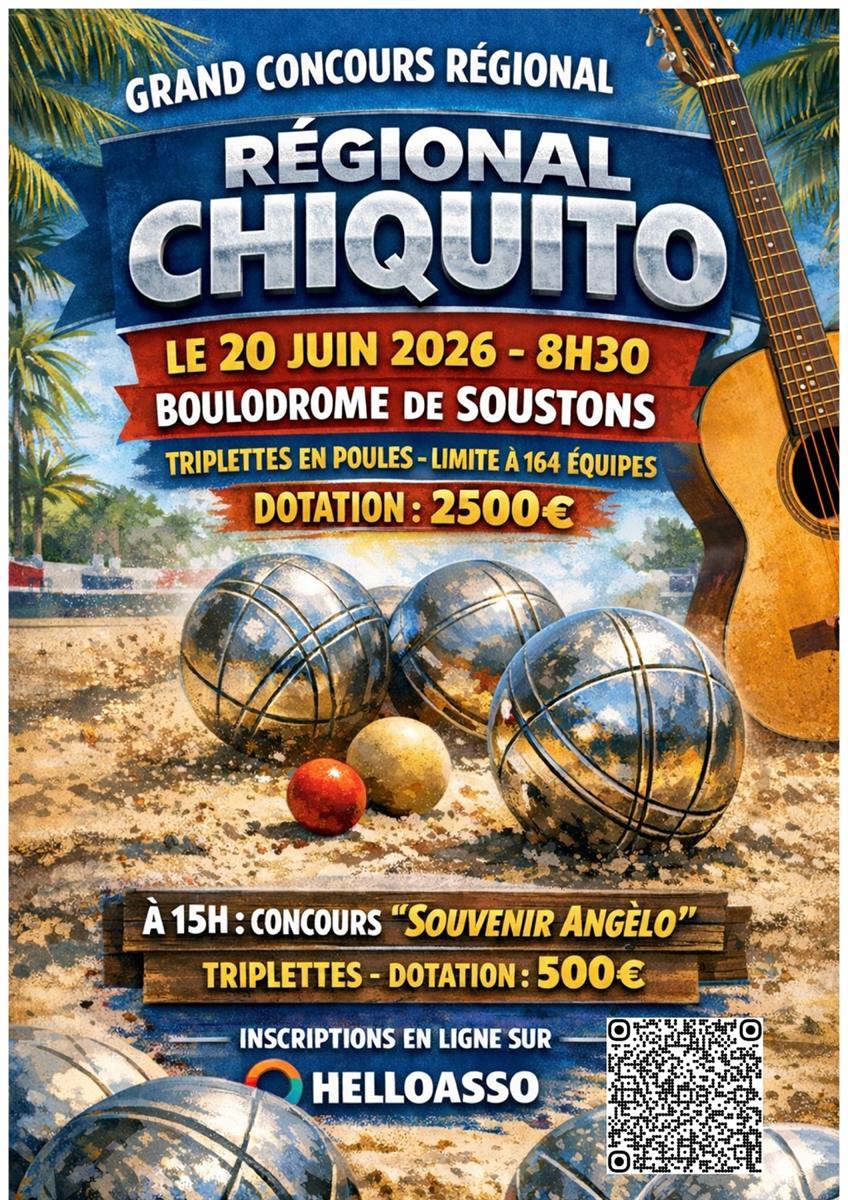 Grand concours régional Chiquito
