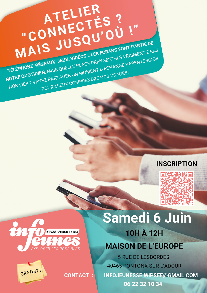 Atelier : "Connectés ? Mais jusqu'où !"
