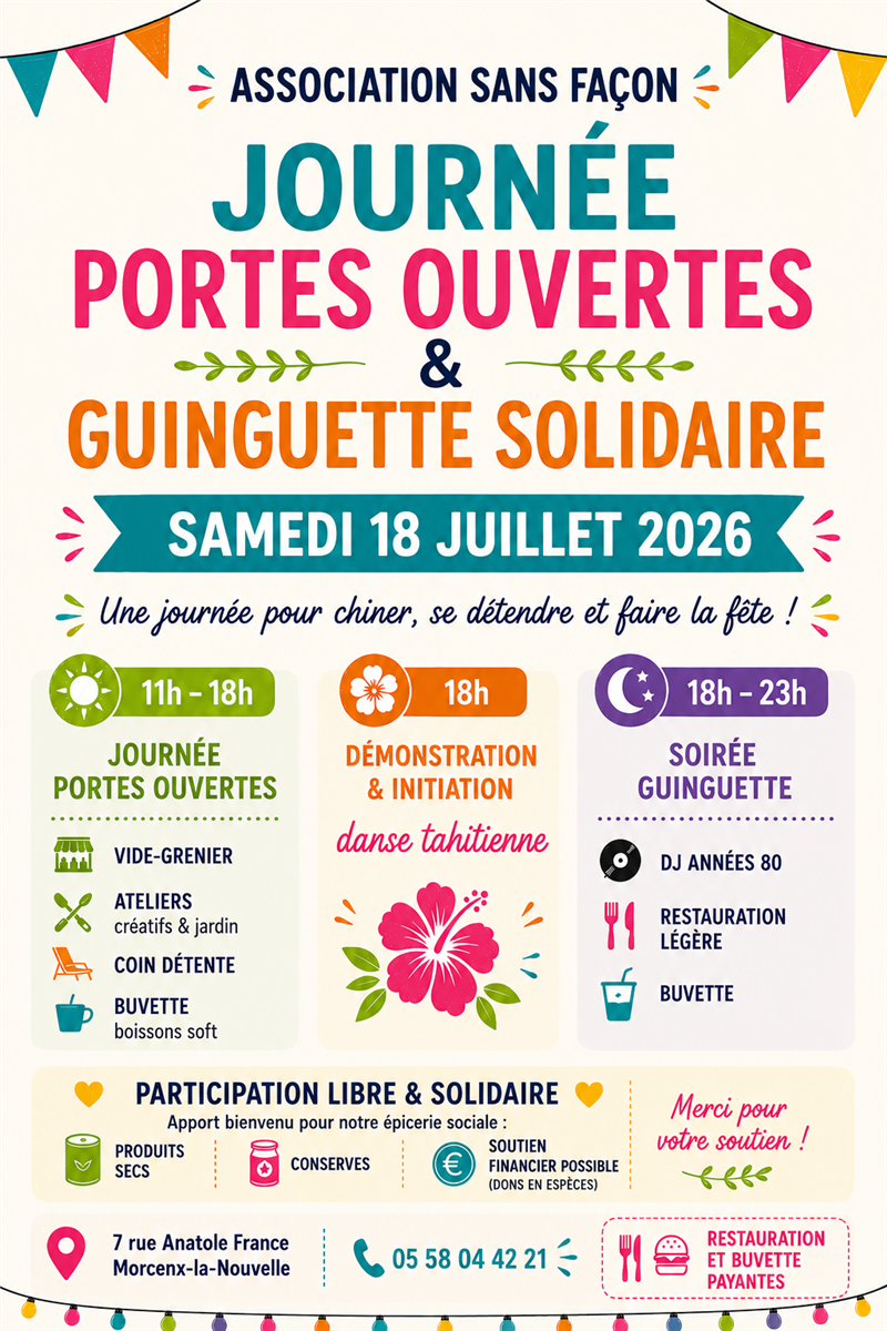 Association Sans Façon - Portes ouvertes et gu ...