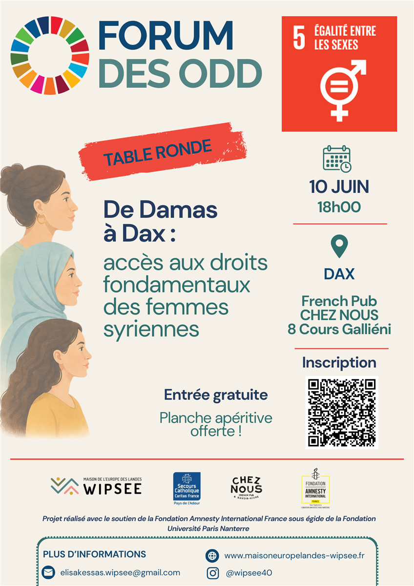 Table ronde “De Damas à Dax : accès aux droits ...