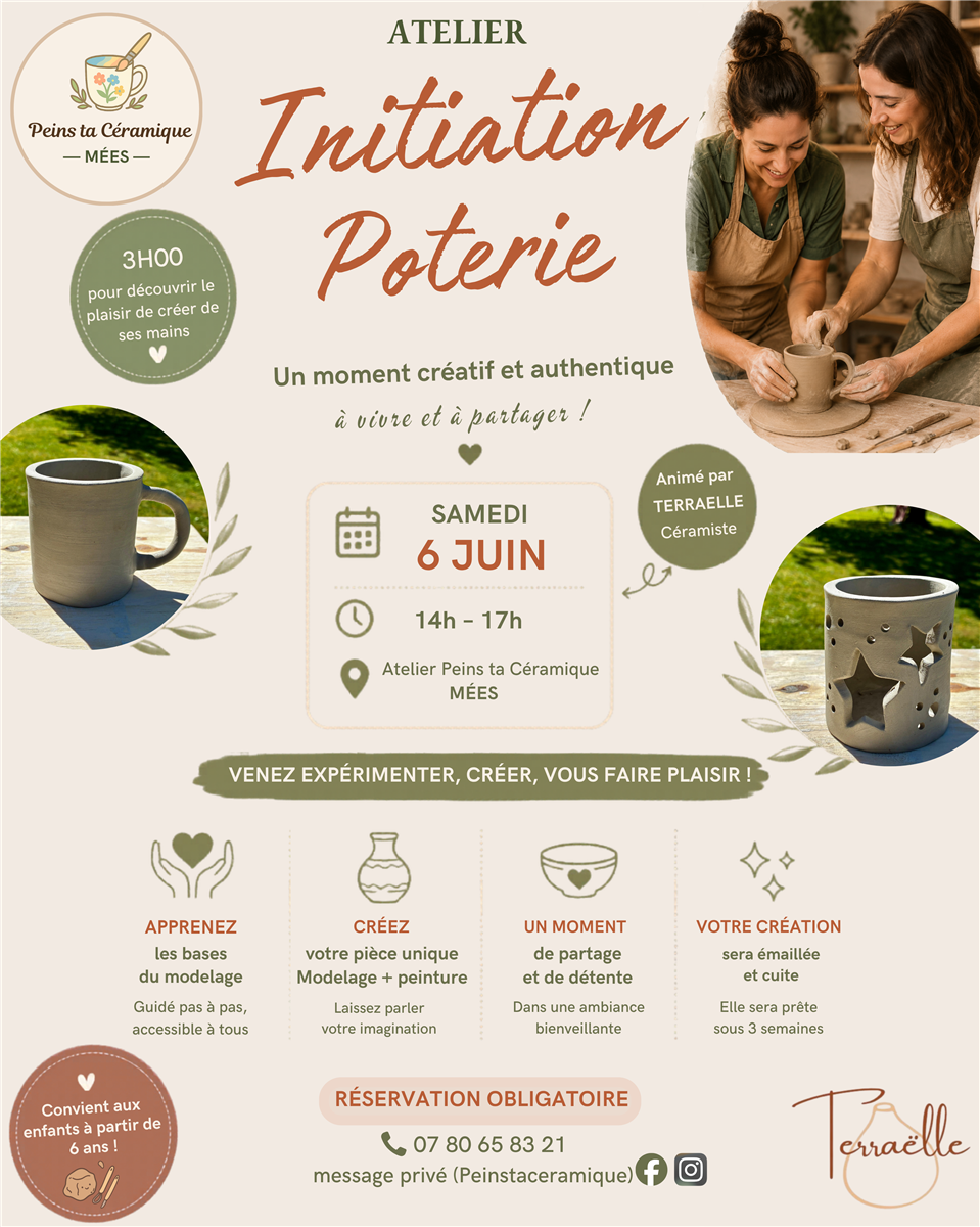 Initiation poterie