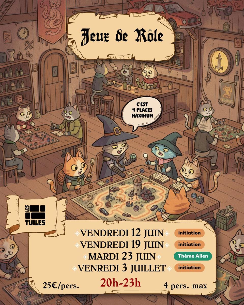 Initiation JDR (jeu de rôle)