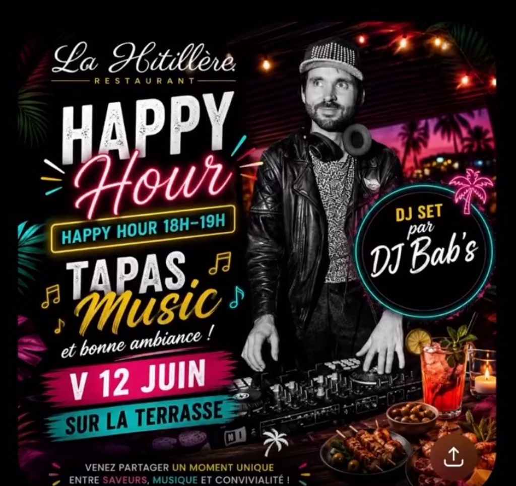 Happy hour musical et tapas