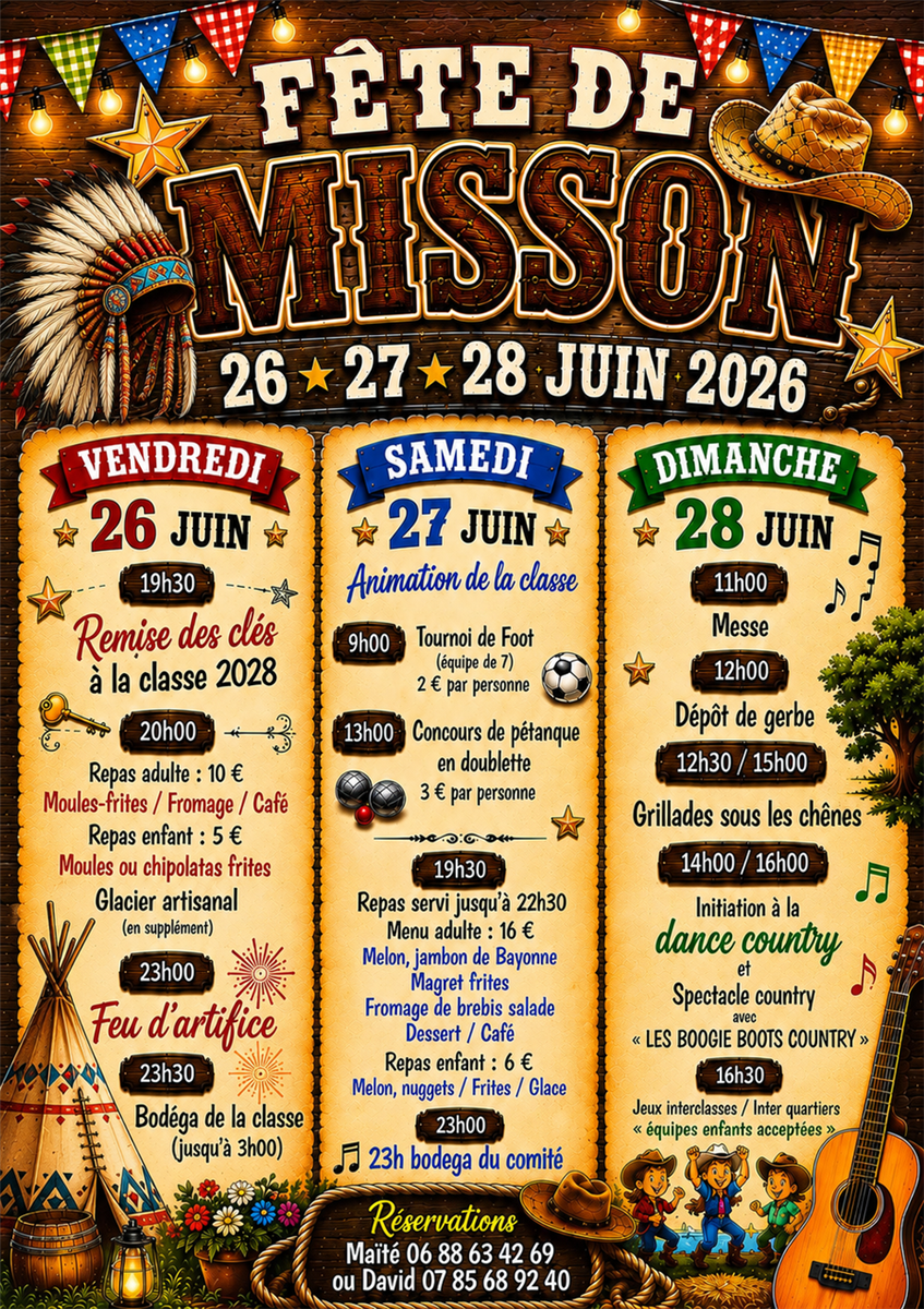 Misson en fêtes