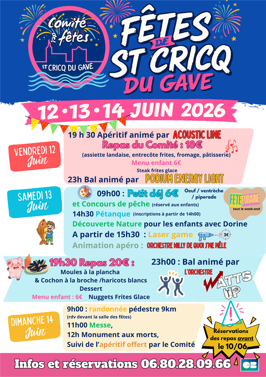 Fêtes de Saint-Cricq du Gave
