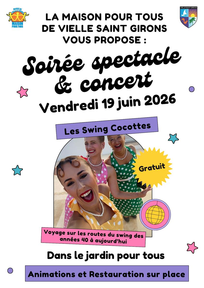 Soirée spectacle et concert