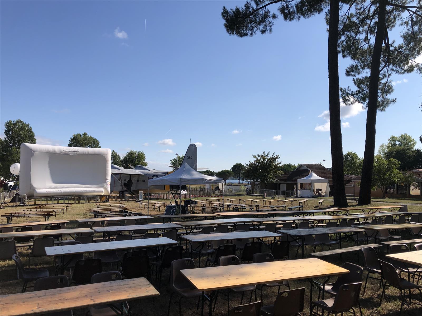 Séance gratuite de Cinéma en plein air au Musé ...