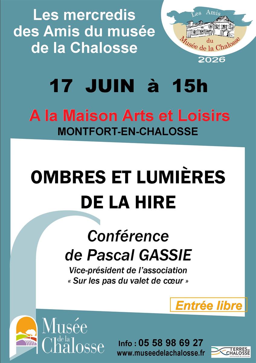 "OMBRES ET LUMIERES DE LA HIRE" conférence de  ...