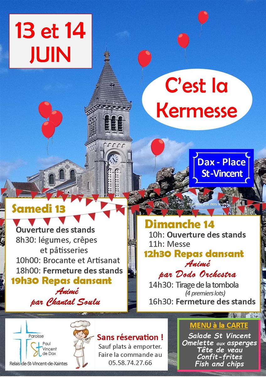 Kermesse de Saint-Vincent-de-Xaintes