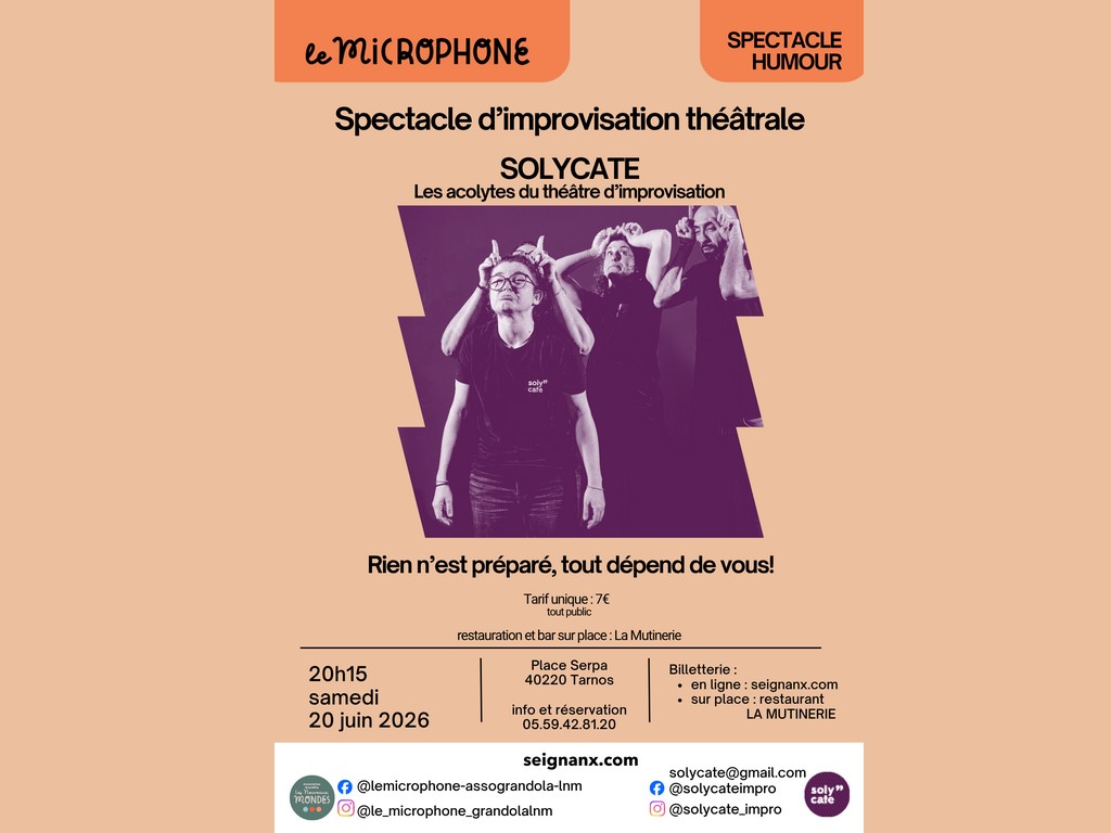 Spectacle d'improvisation théâtrale