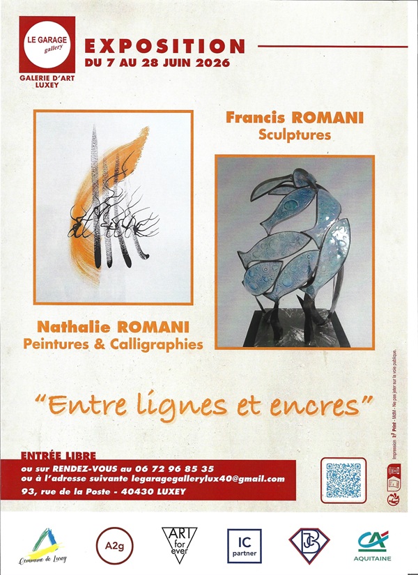 Exposition au GARAGE gallery - Nathalie et Fra ...