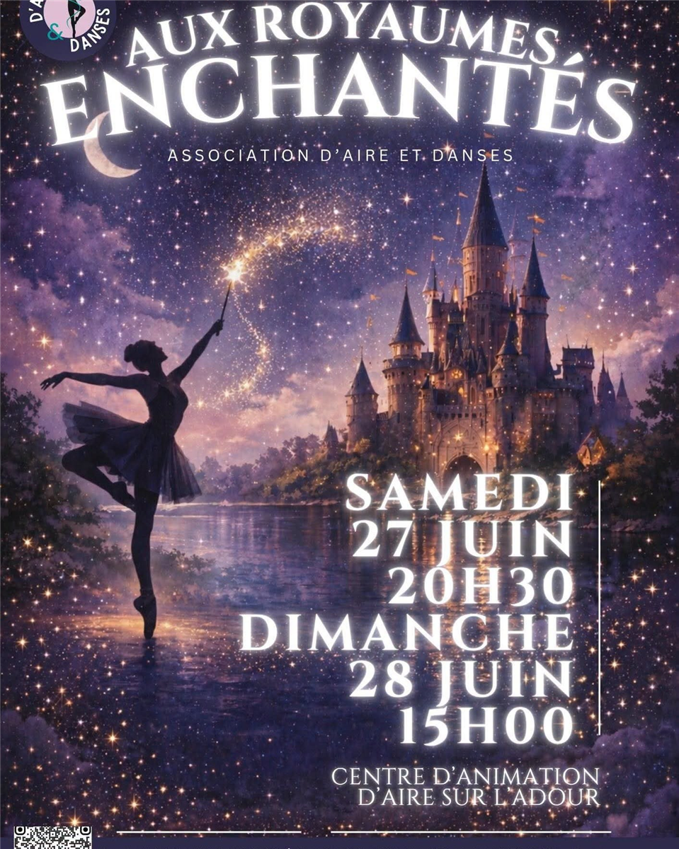 Spectacle de danse "Aux Royaumes enchantés"