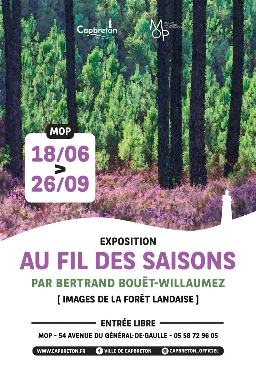 Exposition Au fil des ... - Crédit: Ville de Capbreton | CC BY-NC-ND 4.0