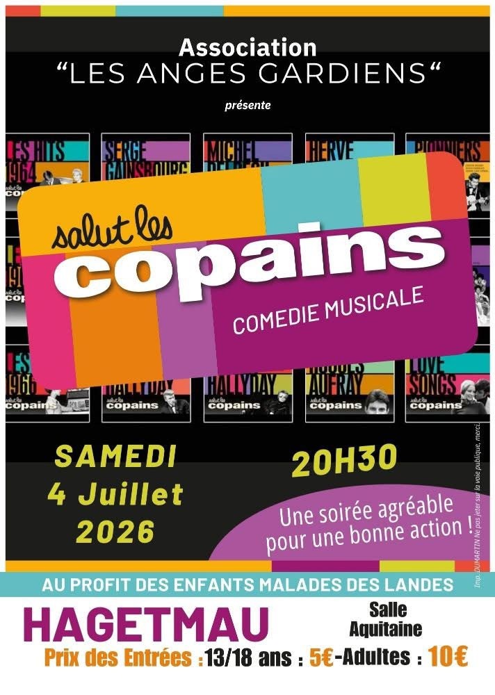 Comédie Musicale "Salut les copains"