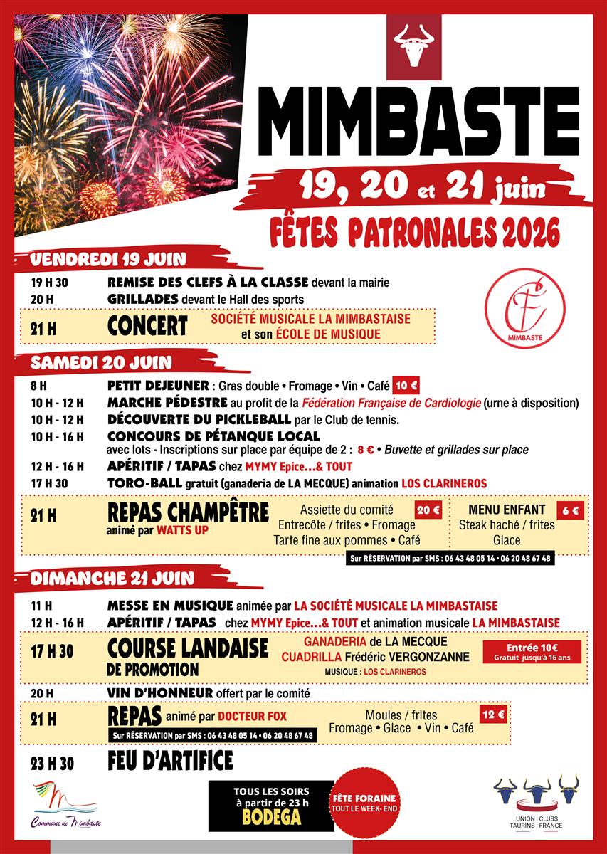 Fêtes de Mimbaste