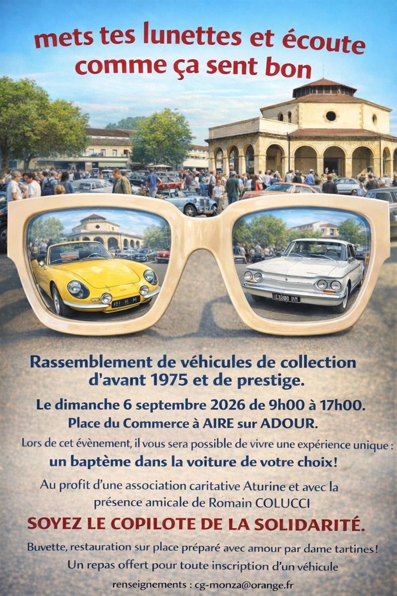 Rassemblement de véhicules de collection