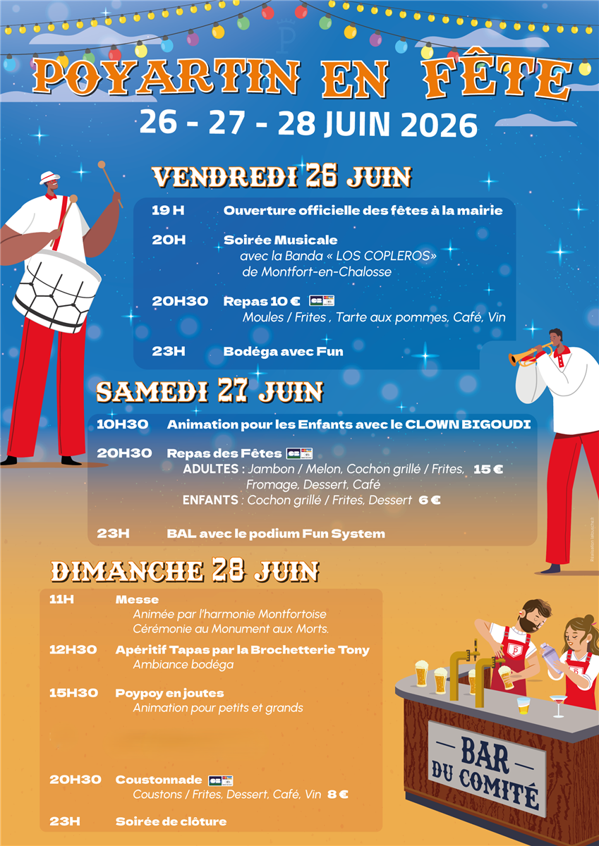 Fêtes de Poyartin 2026