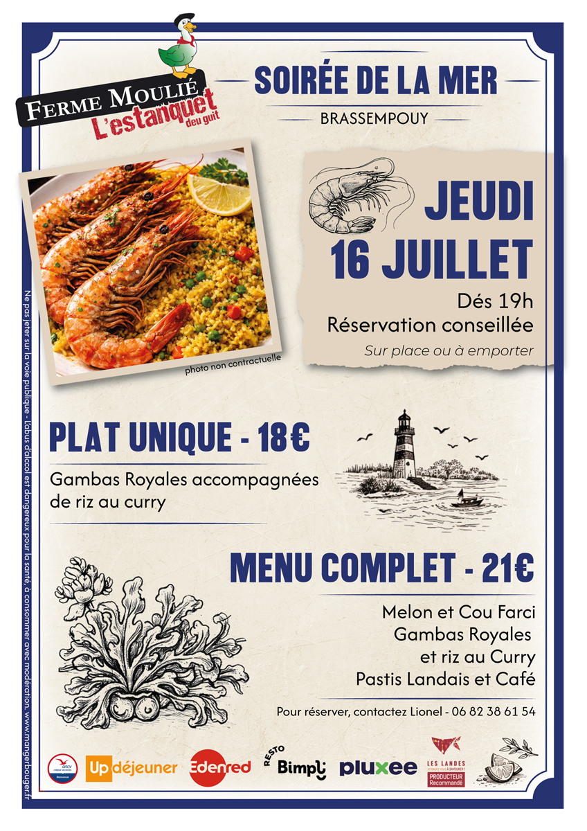 Soirée de la Mer