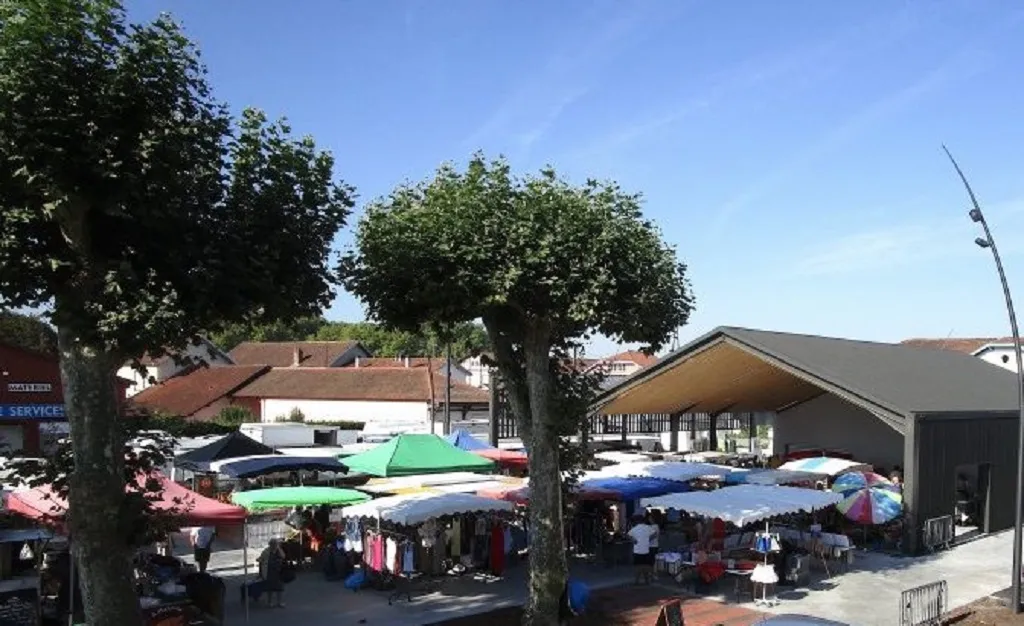 Marché hebdomadaire - Crédit: Mairie de Tyrosse | CC BY-NC-ND 4.0
