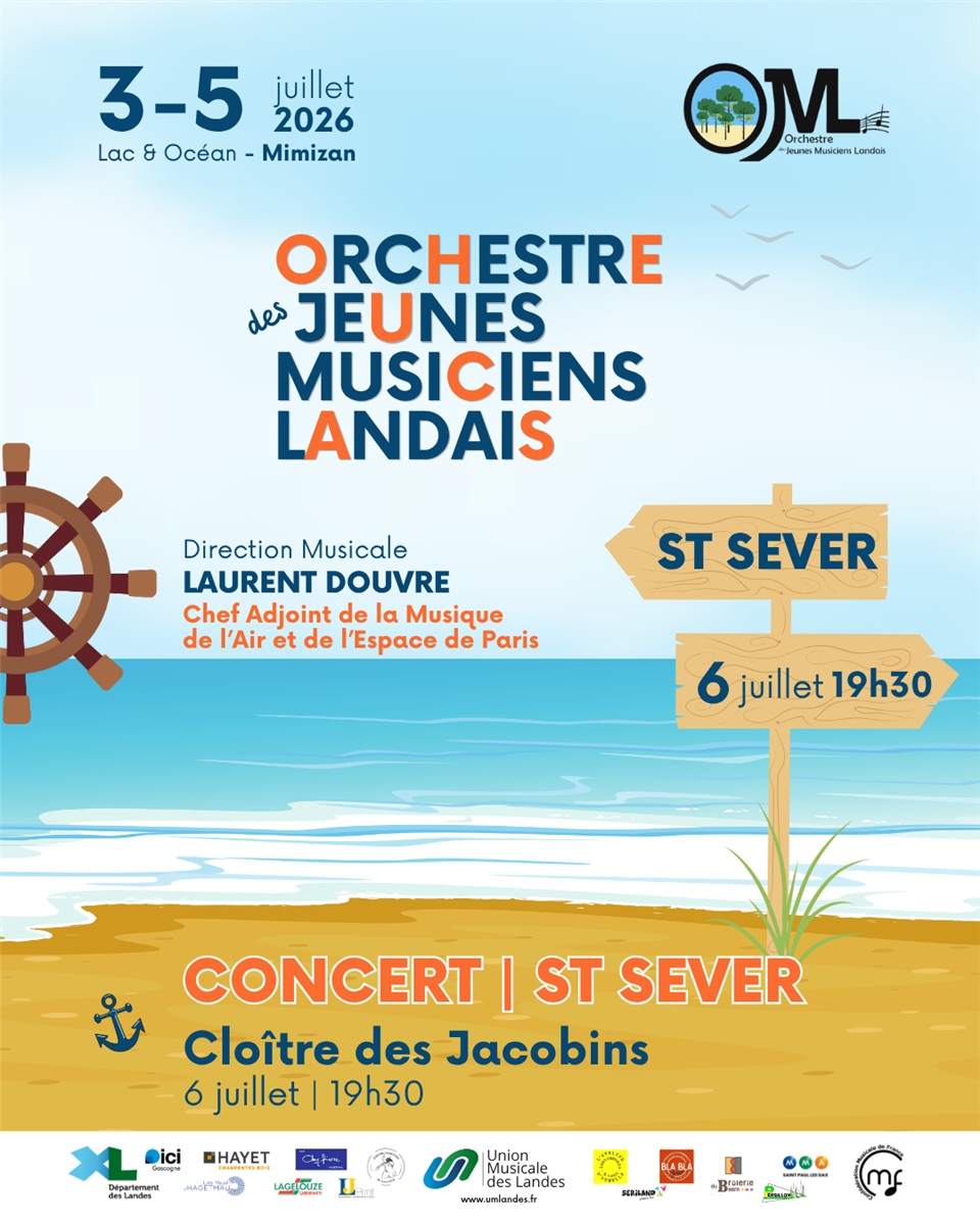 Concert Orchestre des Jeunes Musiciens Landais