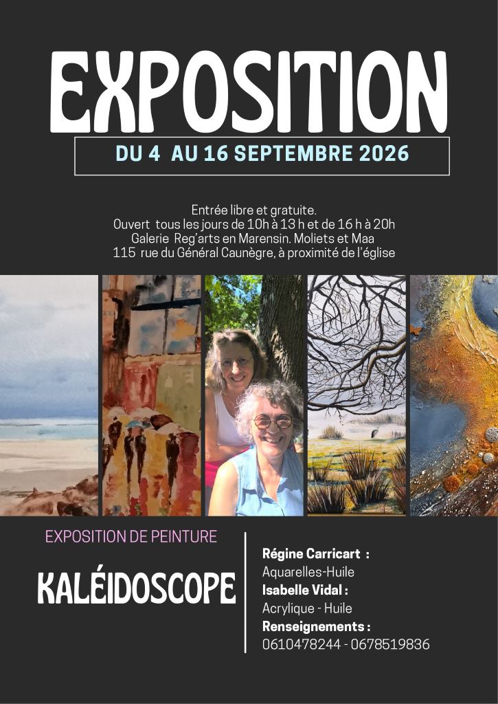 Exposition Kaléidoscope Isabelle Vidal et Régi ...