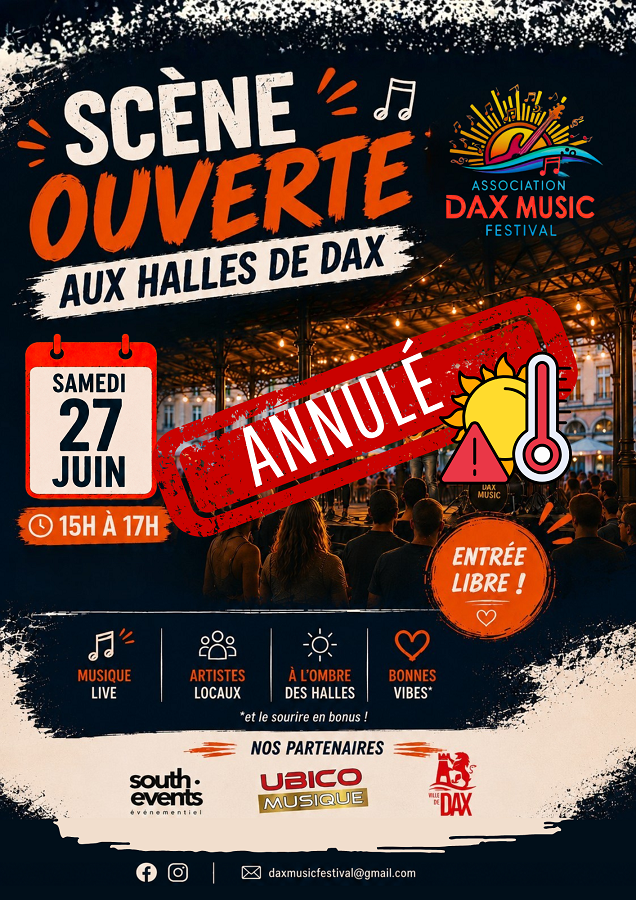 ANNULÉES - Scènes ouvertes