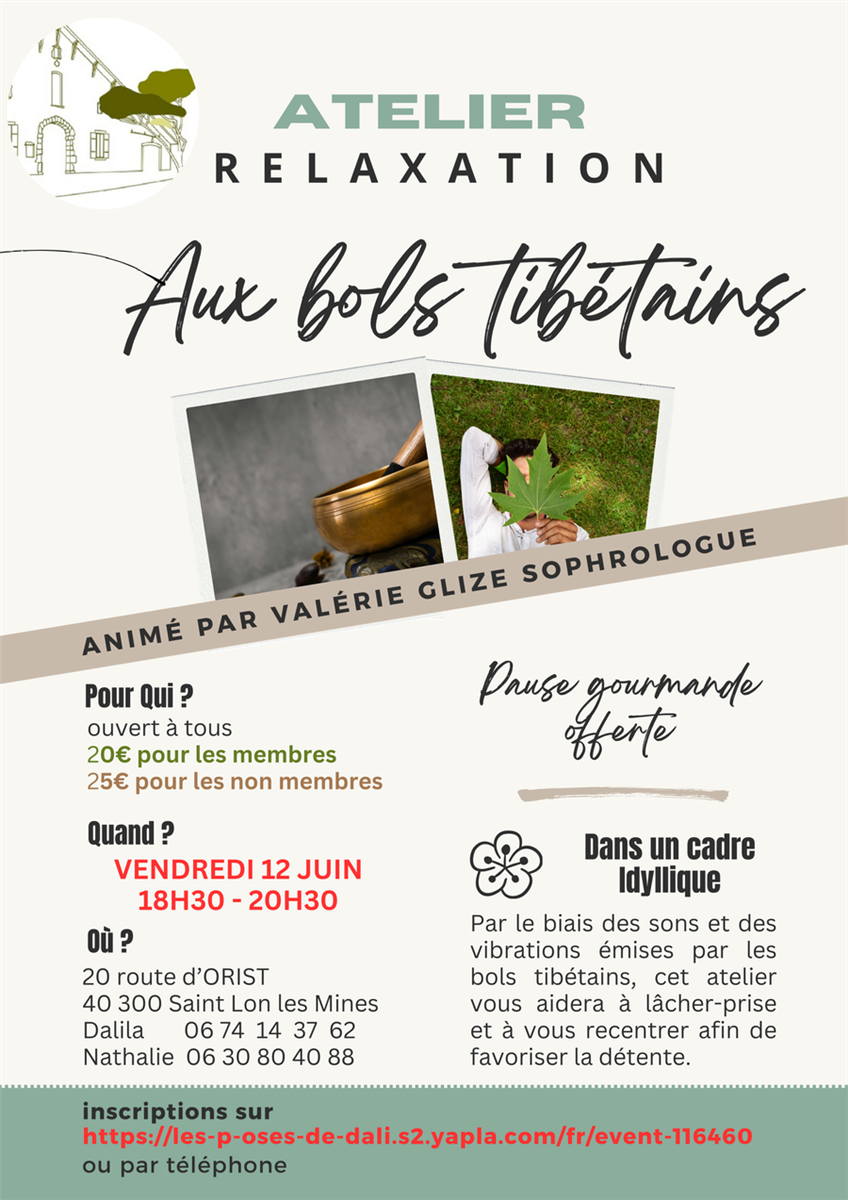 Atelier relaxation