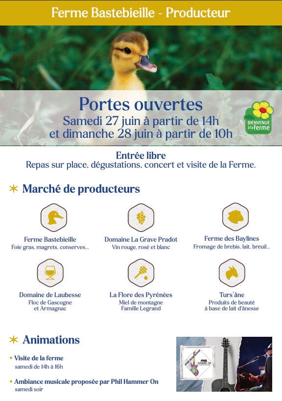 Portes ouvertes de la Ferme Bastebieille