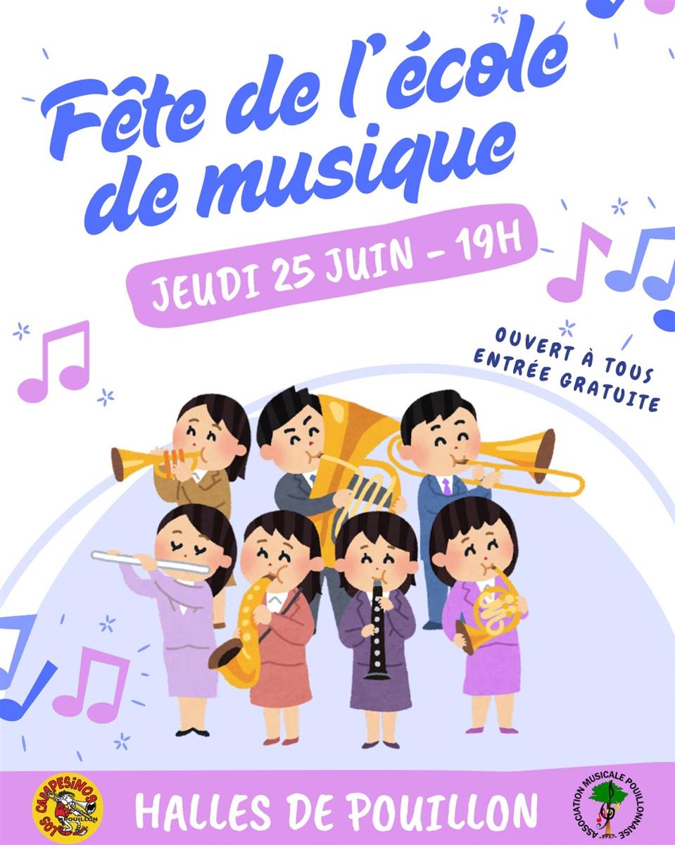 Fête de l'école de musique de Pouillon