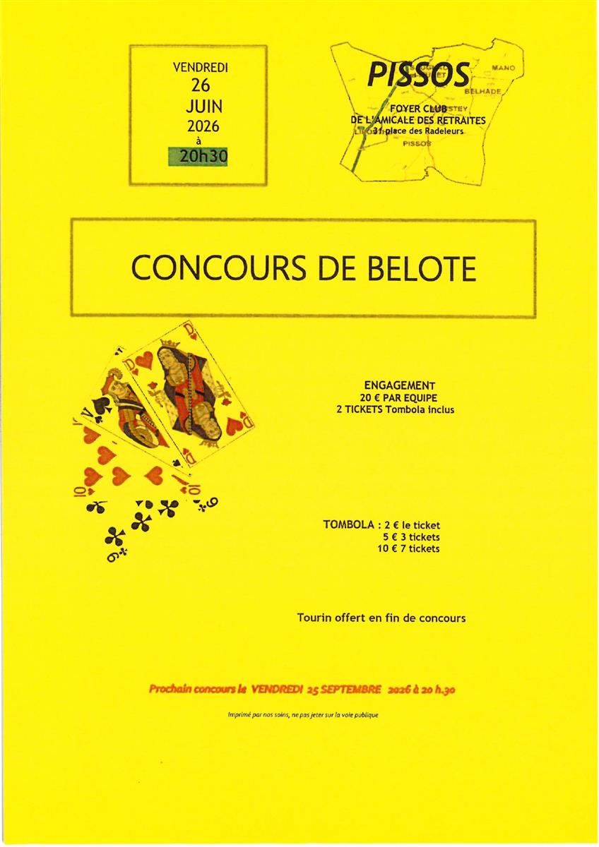 Concours de Belote