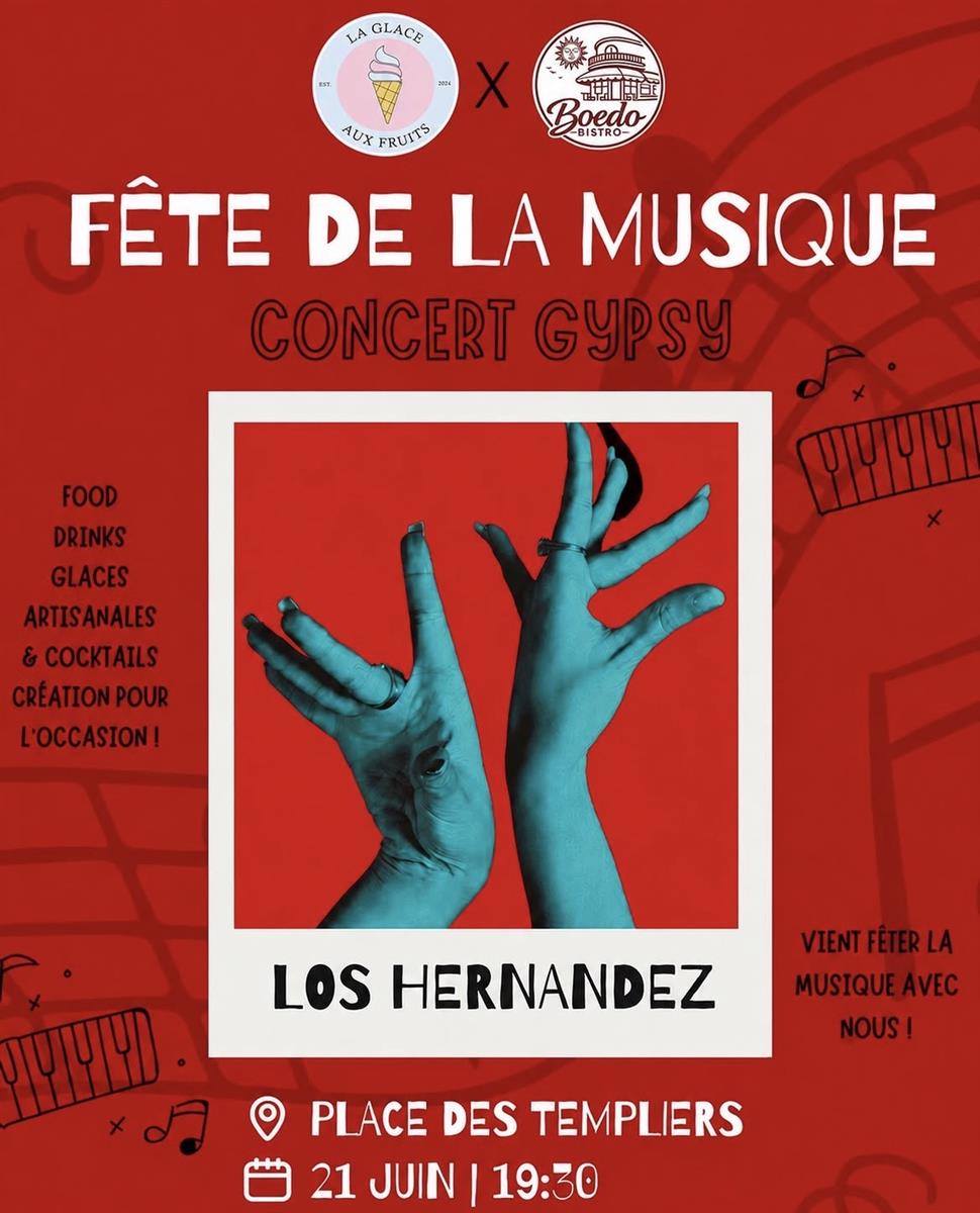 Fête de la musique, concert gypsy