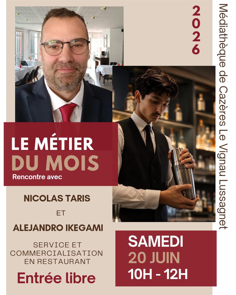Métier du mois : Service et commercialistaion  ...