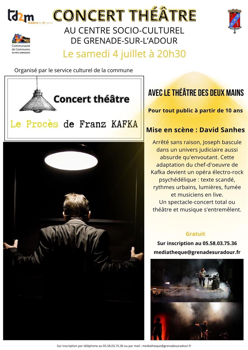 Spectacle " Le Procès" de Franz Kafka -Cie Thé ...