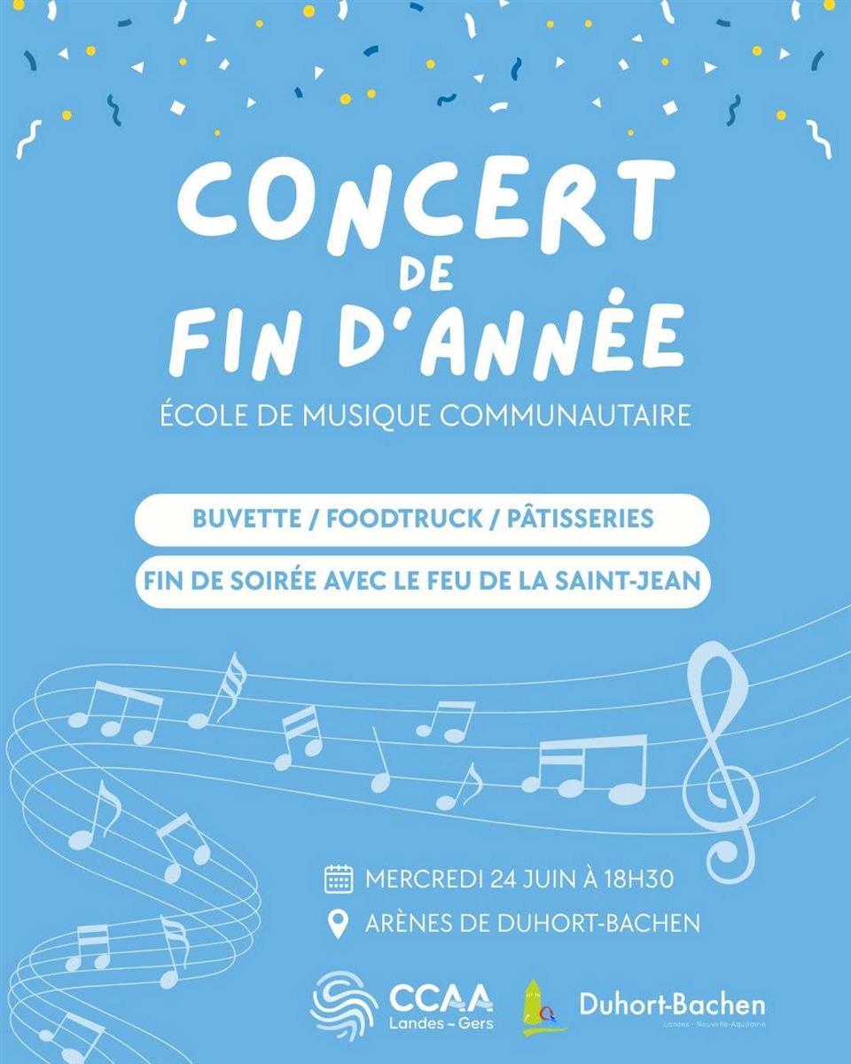 Concert de fin d'année