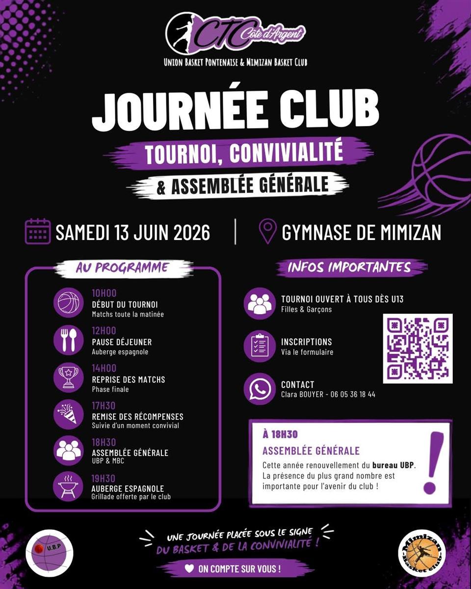 Journée club CTC Côte d'Argent