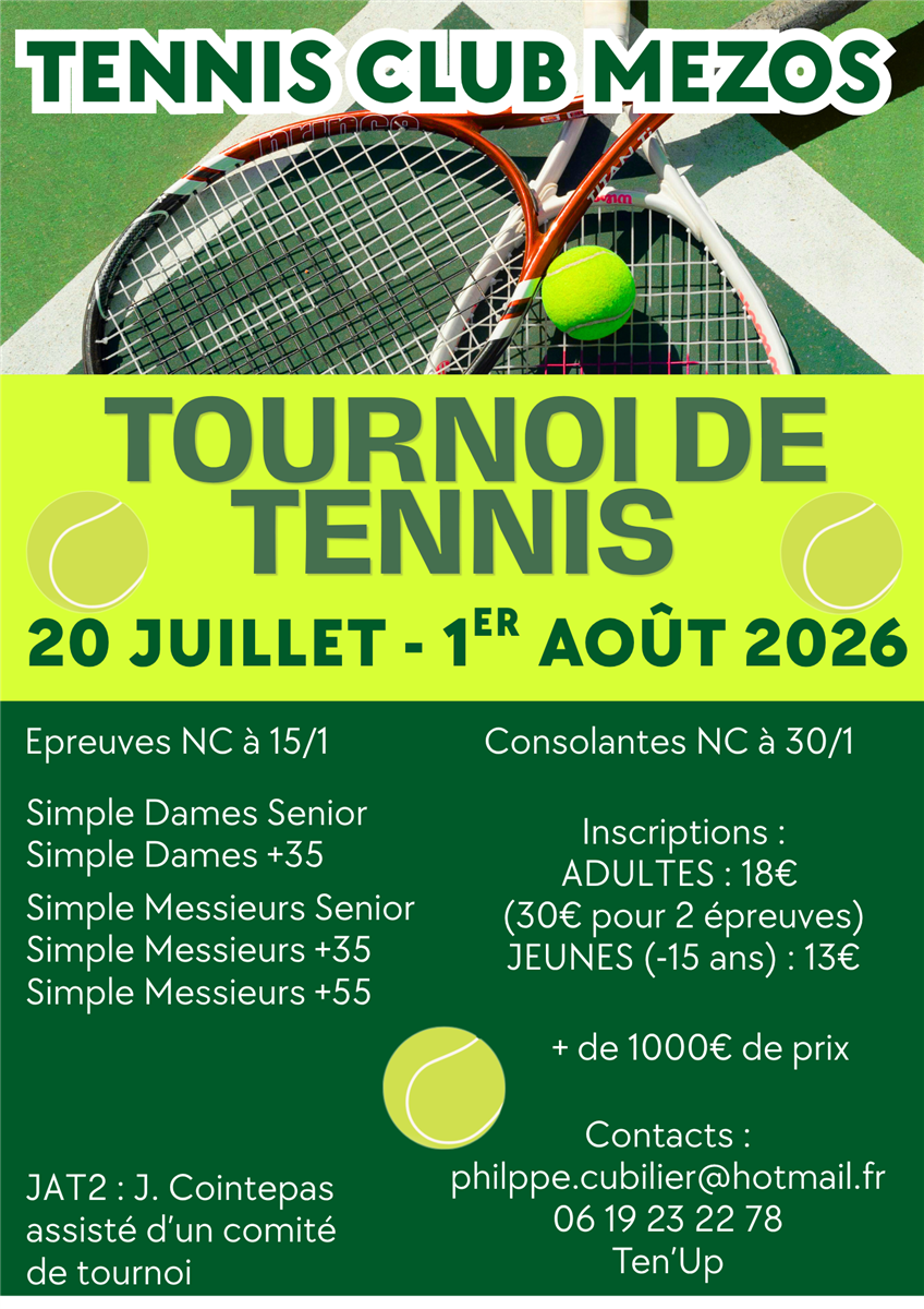Tournoi de tennis du TCM