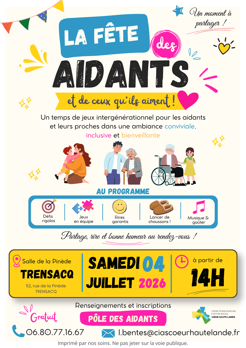 La fête des aidants... et de ceux qu'ils aiment !