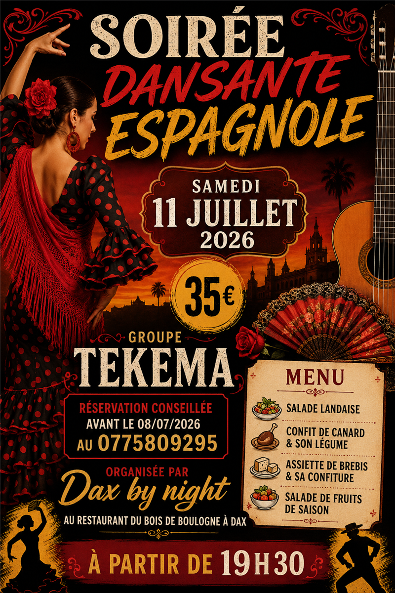 Annulée - Soirée espagnole