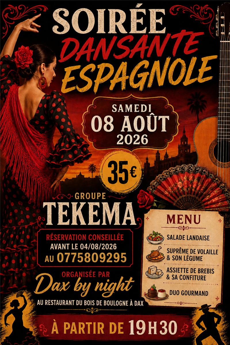 Annulée - Soirée espagnole