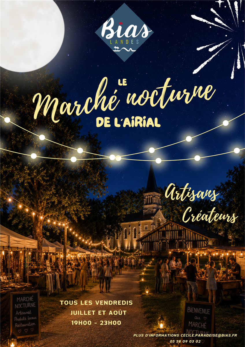 Marché nocturne de Bias