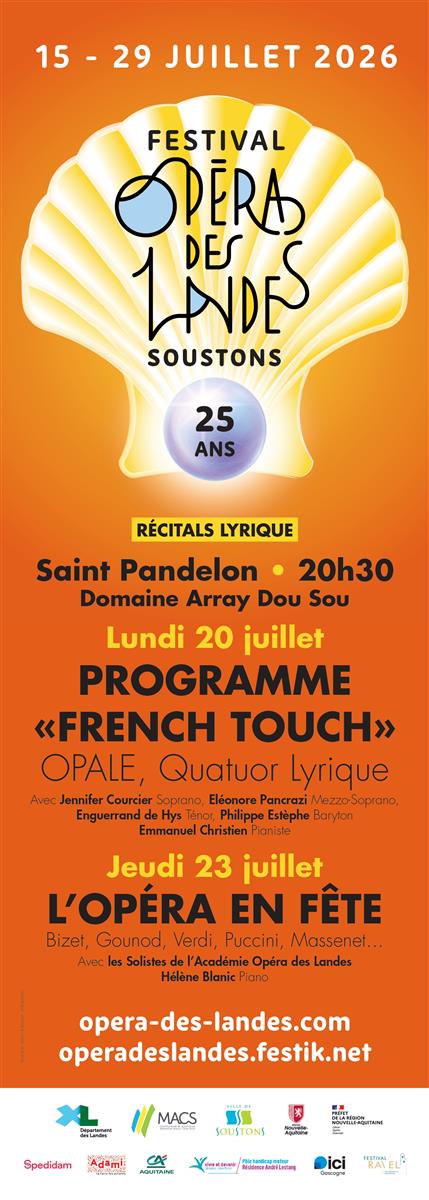 Concert Opéra des Landes : "L'opéra en fête"