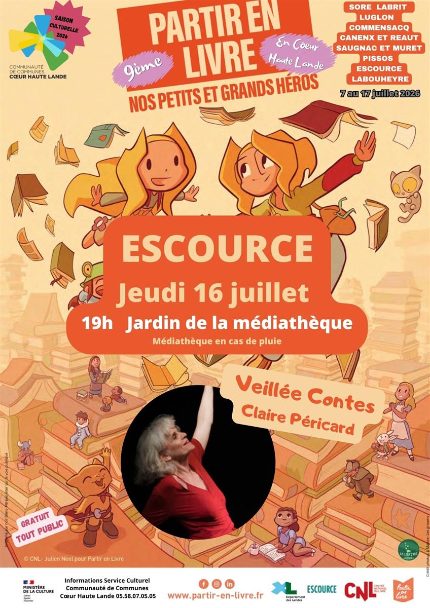 9ème Festival Partir en Livre en Coeur Haute Lande