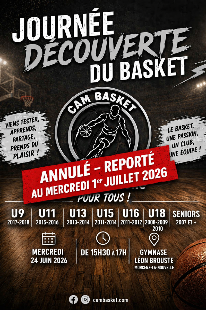 Journée découverte du basket